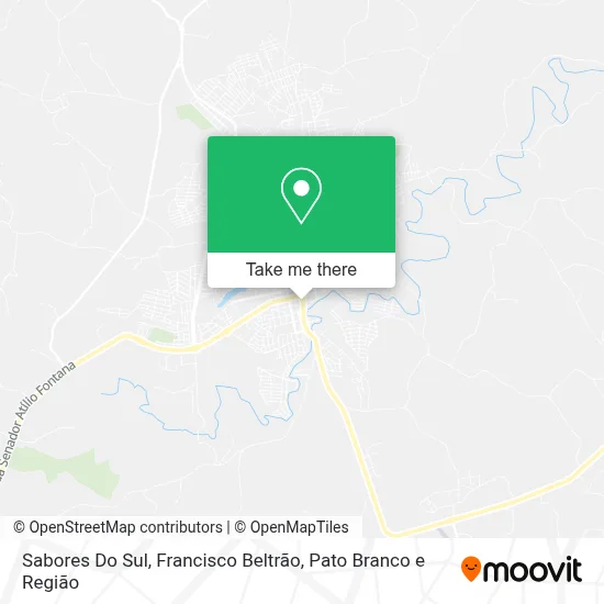 Sabores Do Sul map