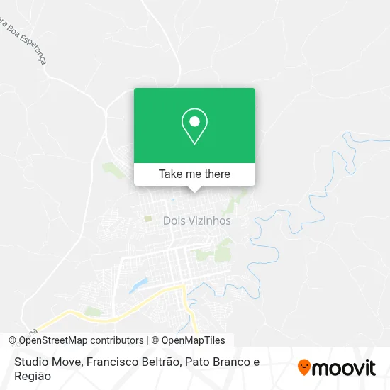 Studio Move map