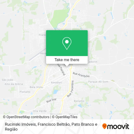 Rucinski Imóveis map