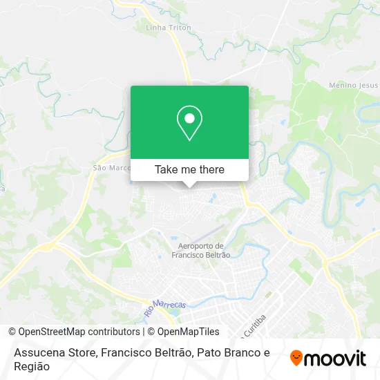 Assucena Store map