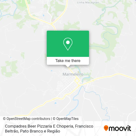 Compadres Beer Pizzaria E Choperia map