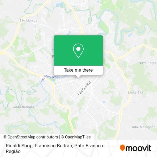 Rinaldi Shop map
