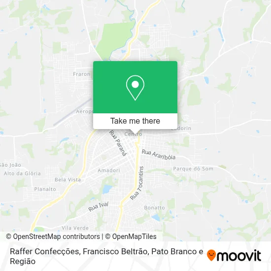 Raffer Confecções map