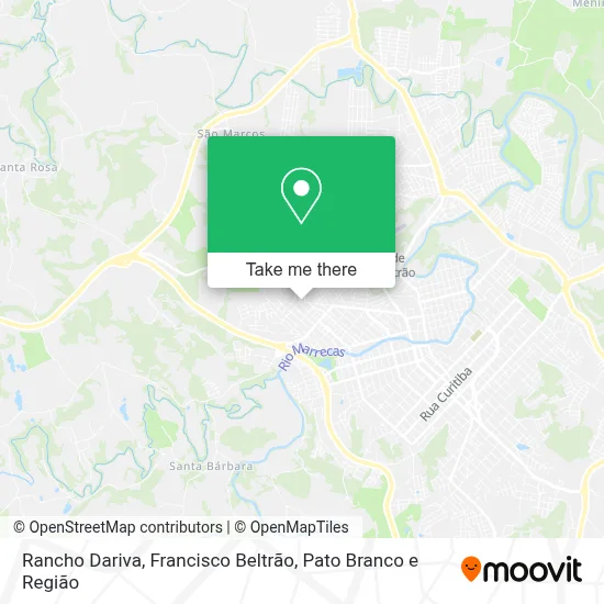 Rancho Dariva map