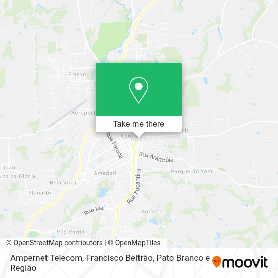 Ampernet Telecom map