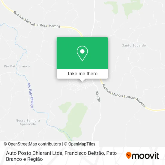 Auto Posto Chiarani Ltda map