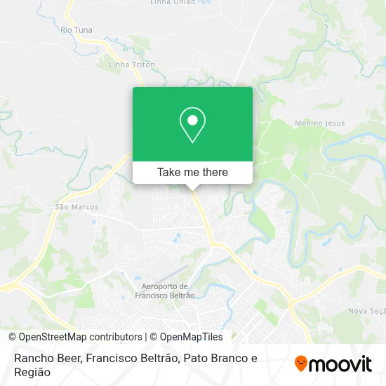Rancho Beer map