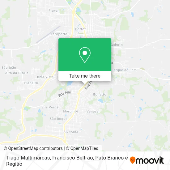 Tiago Multimarcas map