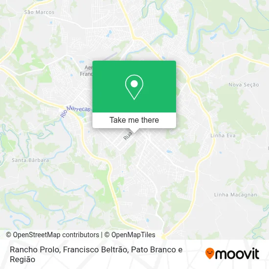 Rancho Prolo map