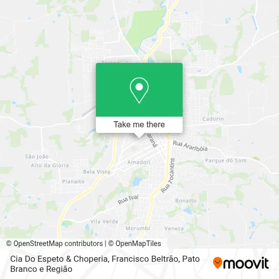 Cia Do Espeto & Choperia map