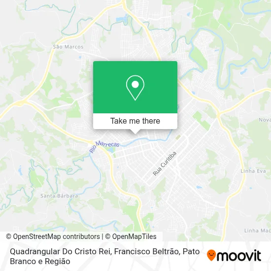Quadrangular Do Cristo Rei map