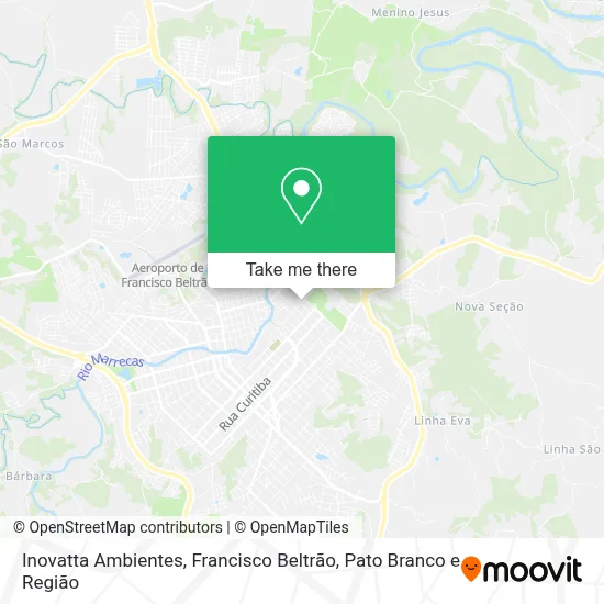 Inovatta Ambientes map