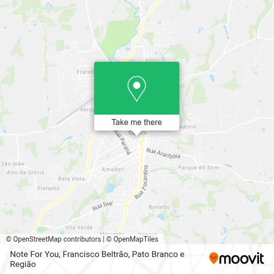 Note For You map