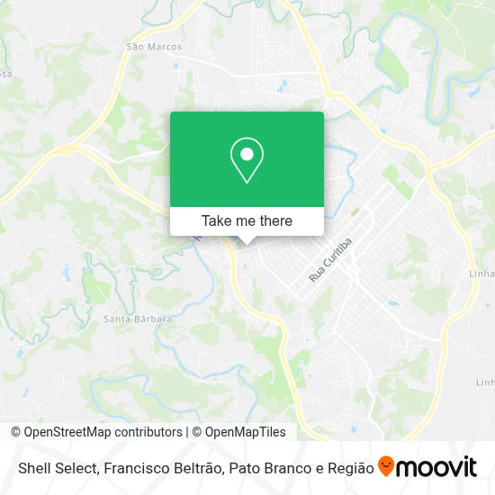 Shell Select map