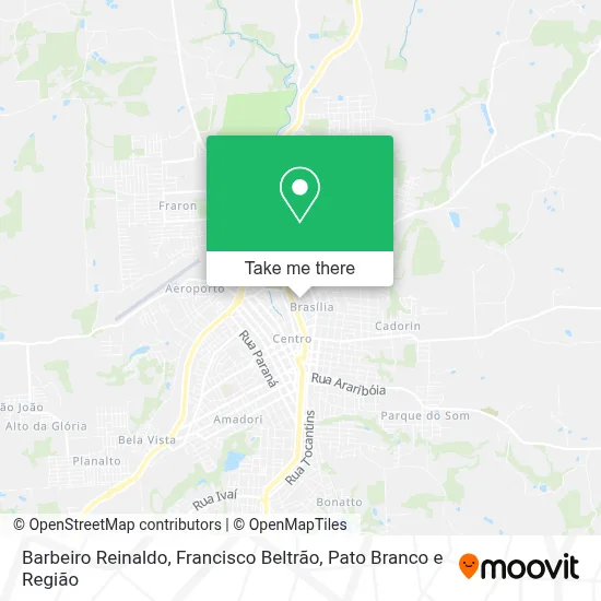 Barbeiro Reinaldo map