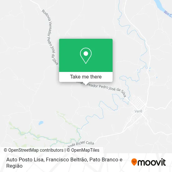 Auto Posto Lisa map