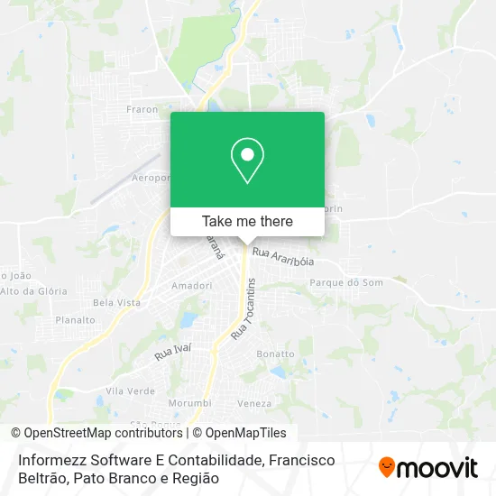 Informezz Software E Contabilidade map