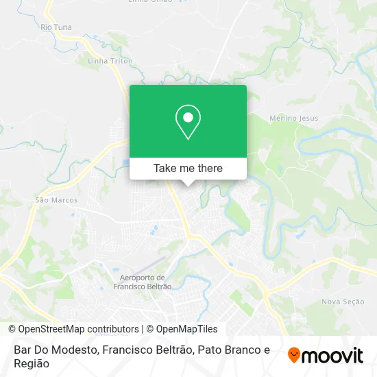 Bar Do Modesto map