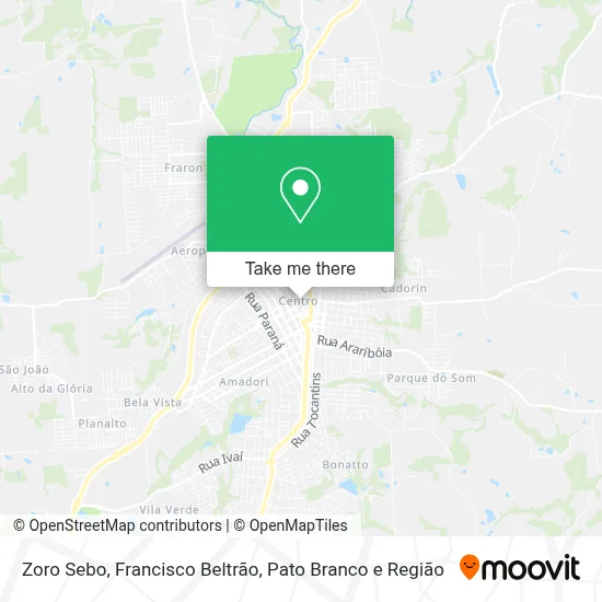 Zoro Sebo map
