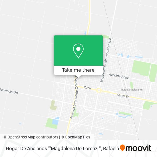 Hogar De Ancianos ""Magdalena De Lorenzi"" map