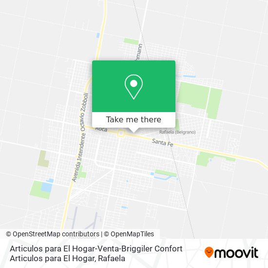 Articulos para El Hogar-Venta-Briggiler Confort Articulos para El Hogar map