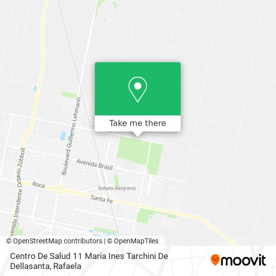 Centro De Salud 11 Maria Ines Tarchini De Dellasanta map