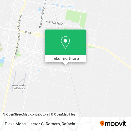 Plaza Mons. Héctor G. Romero map