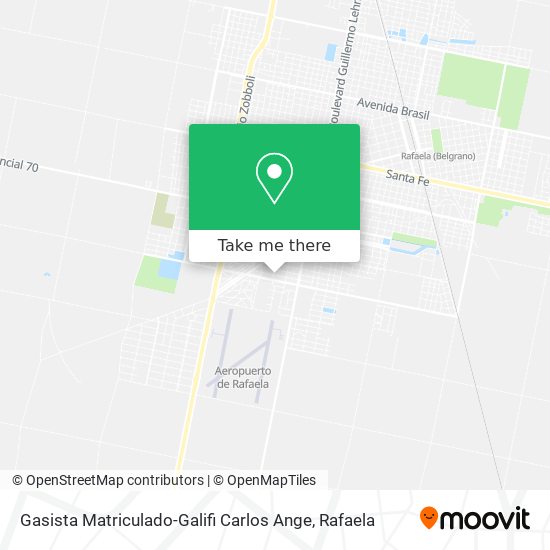 Gasista Matriculado-Galifi Carlos Ange map