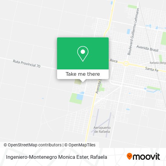 Ingeniero-Montenegro Monica Ester map