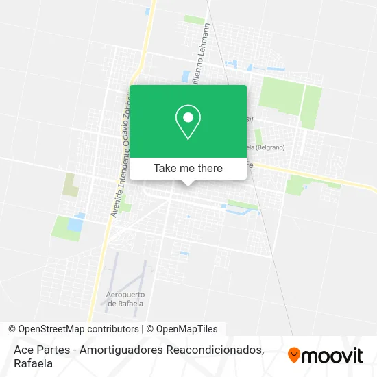 Ace Partes - Amortiguadores Reacondicionados map