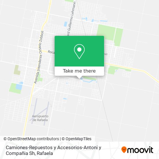 Camiones-Repuestos y Accesorios-Antoni y Compañia Sh map