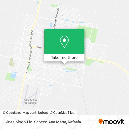 Mapa de Kinesiologo-Lic. Scocco Ana María