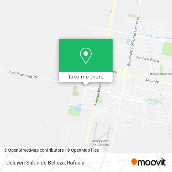Mapa de Delayen-Salon de Belleza