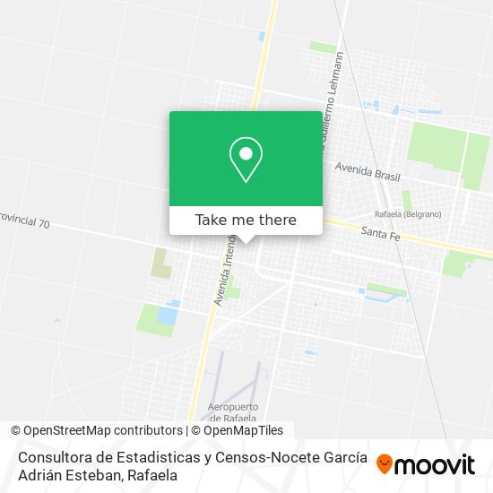 Consultora de Estadisticas y Censos-Nocete García Adrián Esteban map