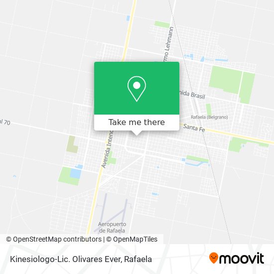 Kinesiologo-Lic. Olivares Ever map