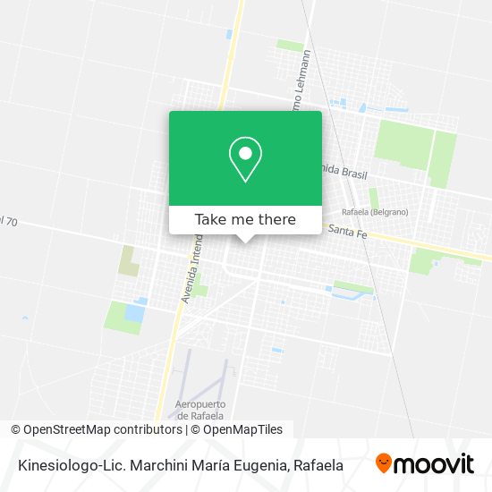 Kinesiologo-Lic. Marchini María Eugenia map
