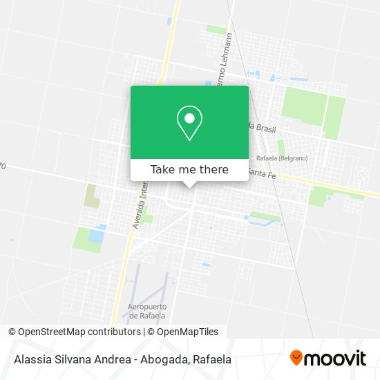 Alassia Silvana Andrea - Abogada map