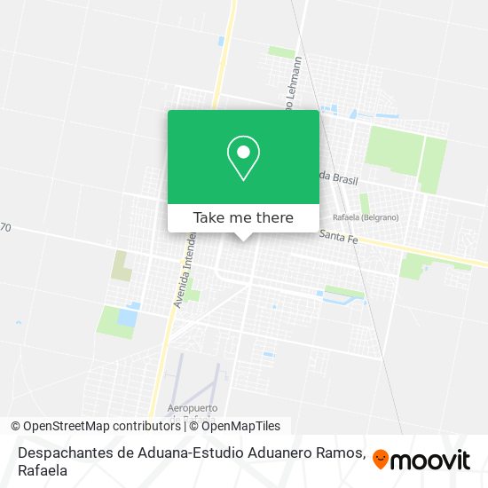 Mapa de Despachantes de Aduana-Estudio Aduanero Ramos