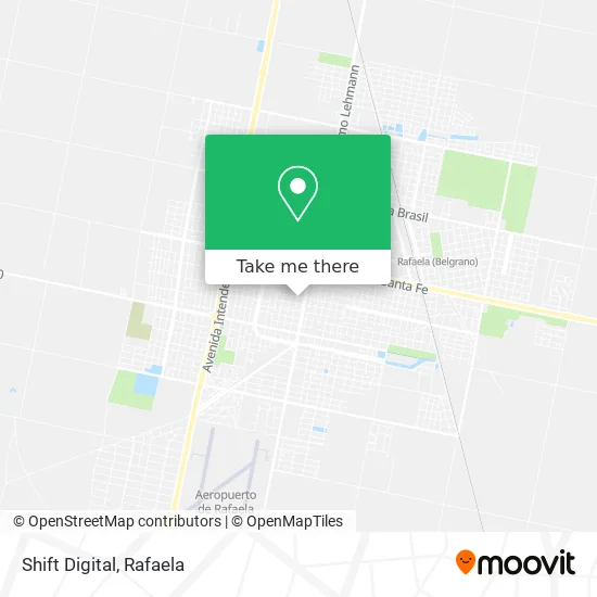 Shift Digital map