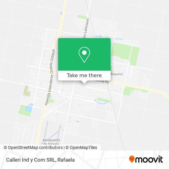 Mapa de Calleri Ind y Com SRL