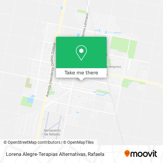 Lorena Alegre-Terapias Alternativas map