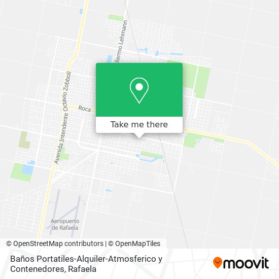 Mapa de Baños Portatiles-Alquiler-Atmosferico y Contenedores
