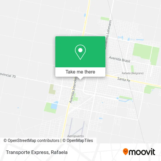 Transporte Express map