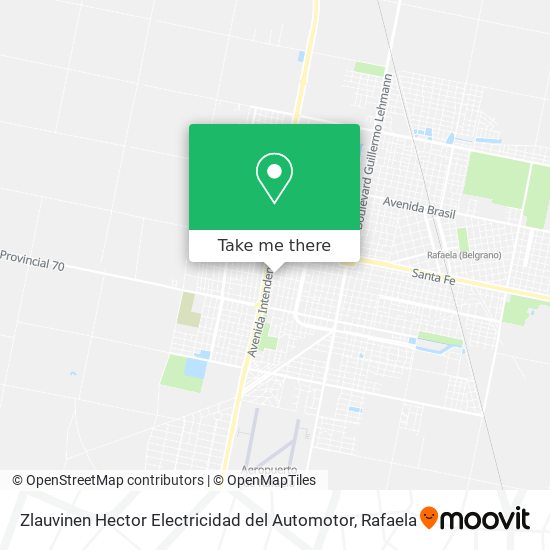 Mapa de Zlauvinen Hector Electricidad del Automotor