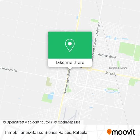 Inmobiliarias-Basso Bienes Raices map