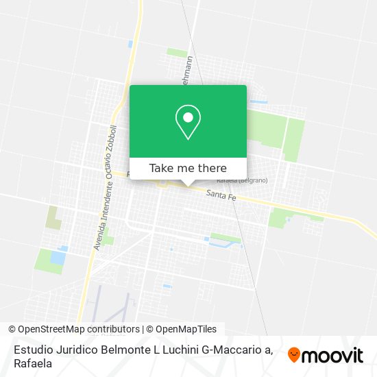 Estudio Juridico Belmonte L Luchini G-Maccario a map
