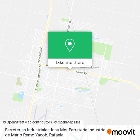 Ferreterias Industriales-Insu Met Ferreteria Industrial de Mario Remo Yacob map