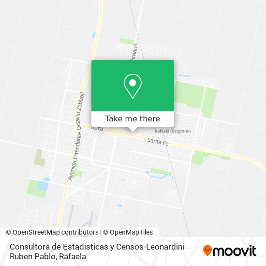 Consultora de Estadisticas y Censos-Leonardini Ruben Pablo map