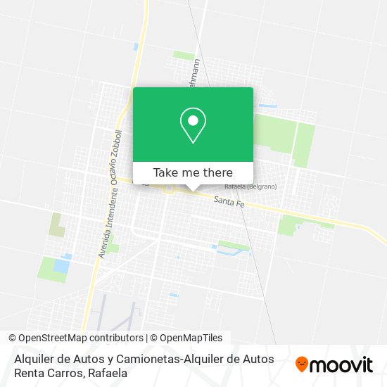 Alquiler de Autos y Camionetas-Alquiler de Autos Renta Carros map