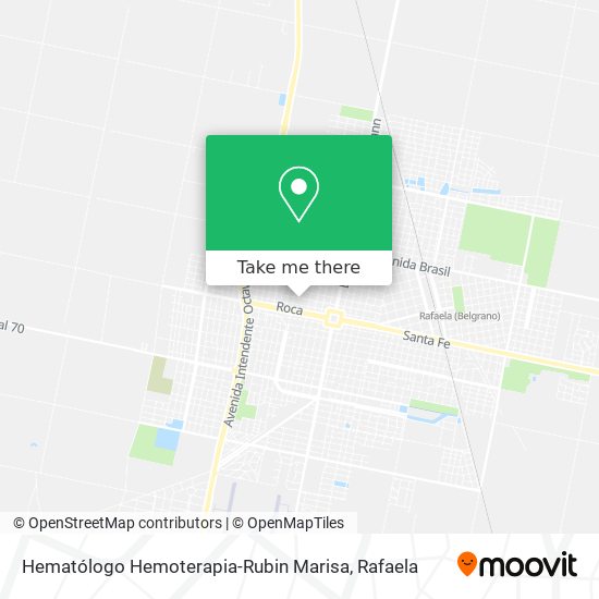 Hematólogo Hemoterapia-Rubin Marisa map